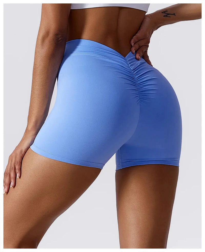 Shorts de Yoga Remontants de Fessiers