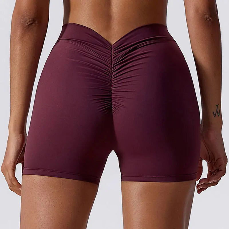 Shorts de Yoga Remontants de Fessiers