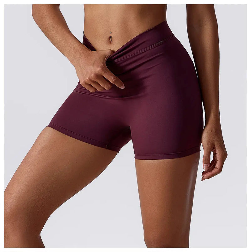Shorts de Yoga Remontants de Fessiers