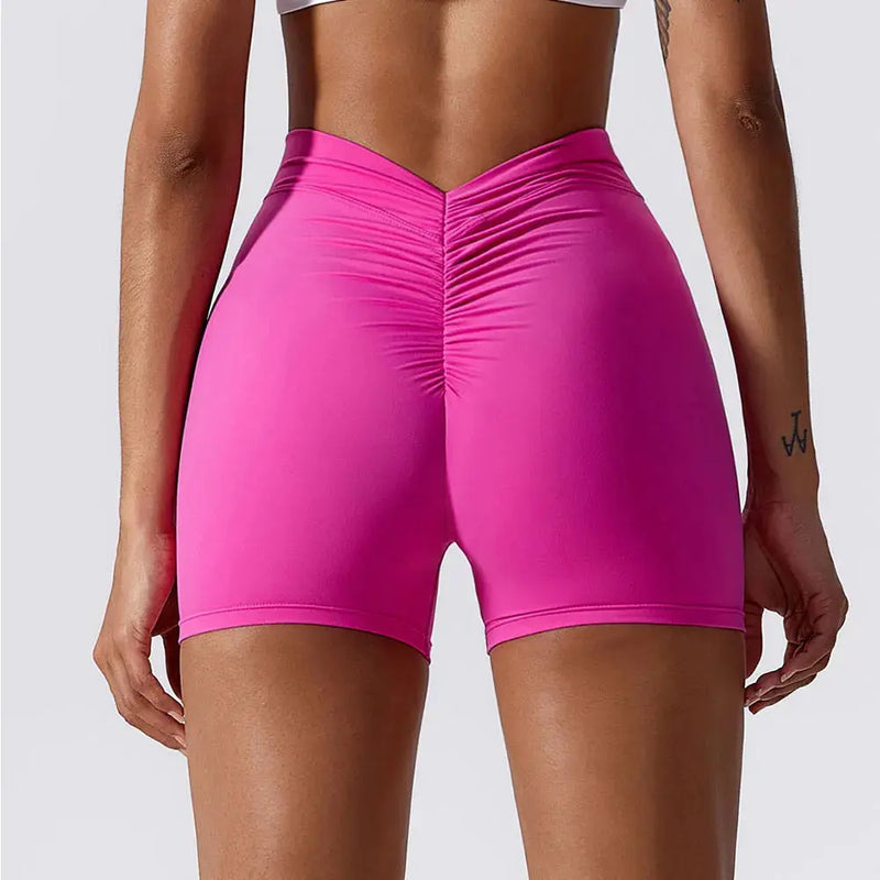 Shorts de Yoga Remontants de Fessiers