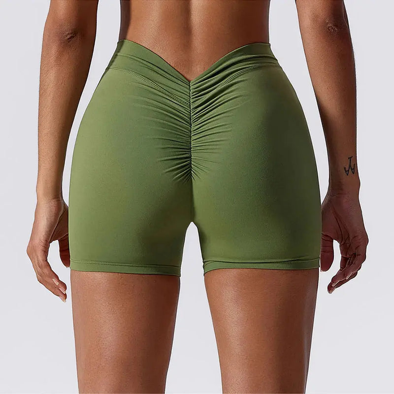 Shorts de Yoga Remontants de Fessiers