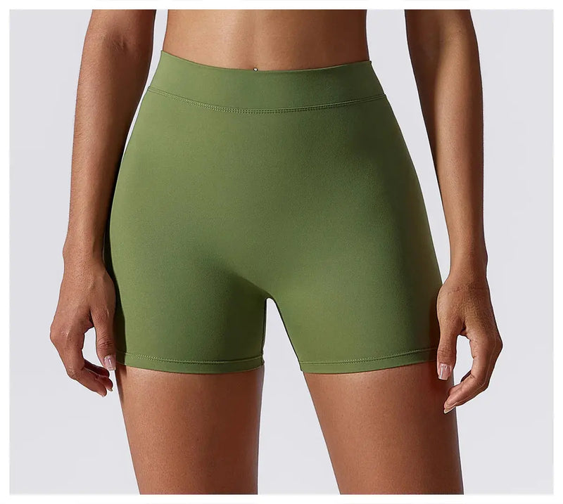 Shorts de Yoga Remontants de Fessiers