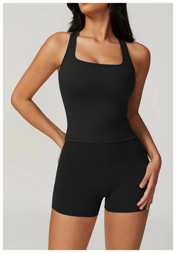 Brassière de sport courte