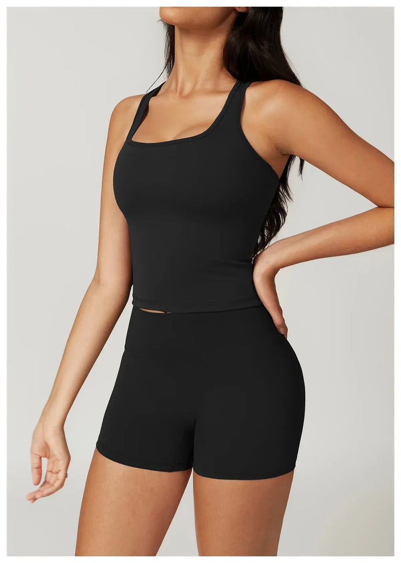 Brassière de sport courte
