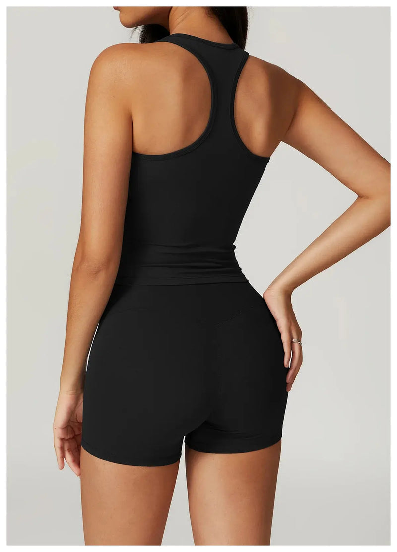 Brassière de sport courte