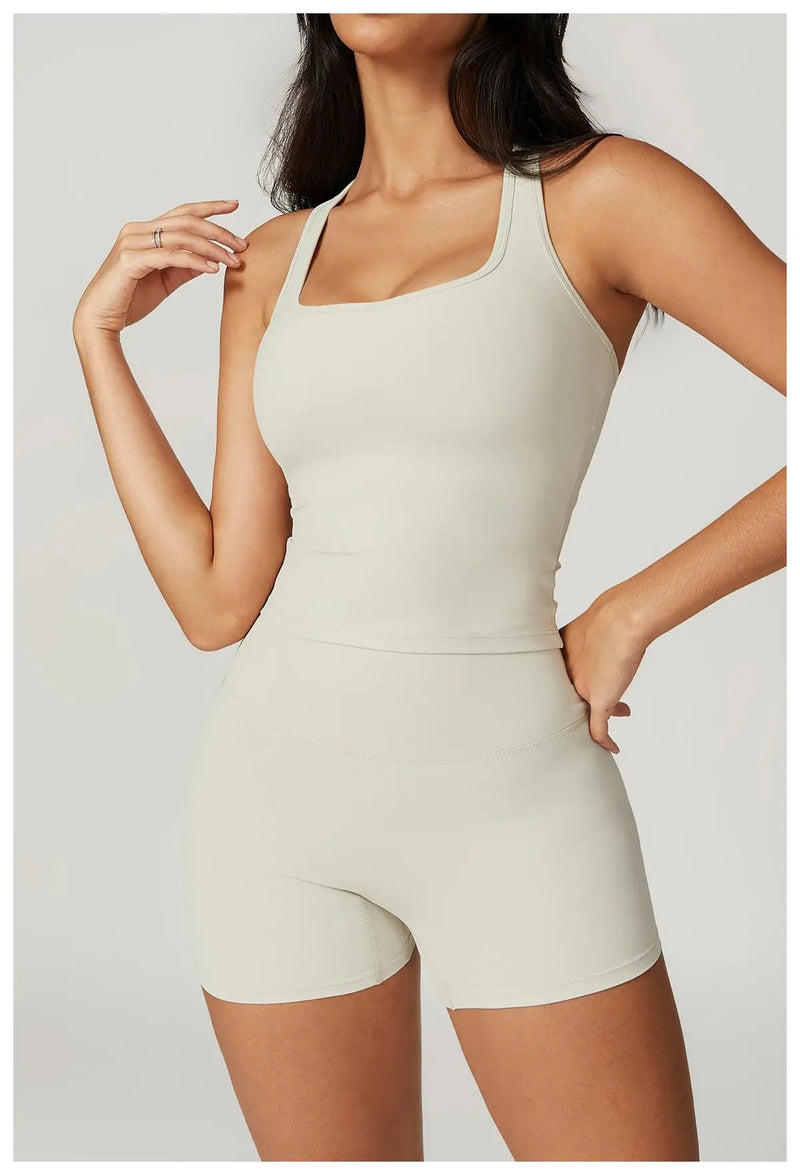 Brassière de sport courte