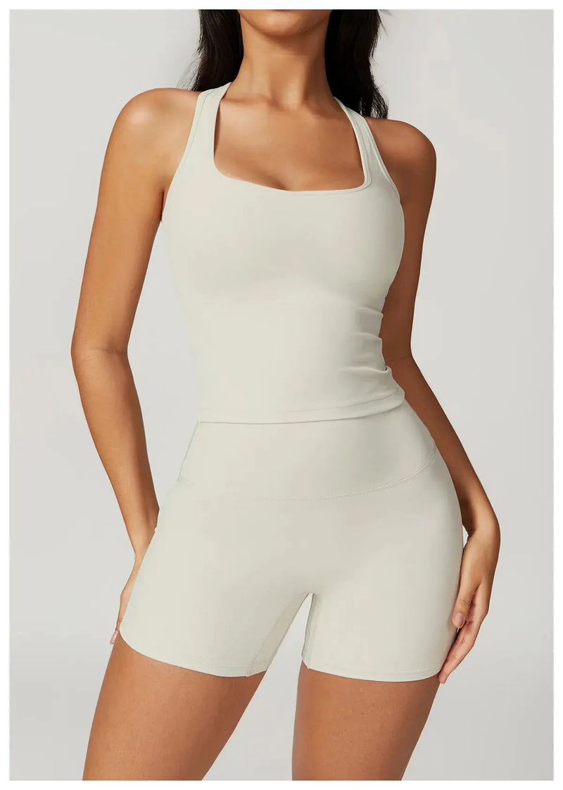 Brassière de sport courte