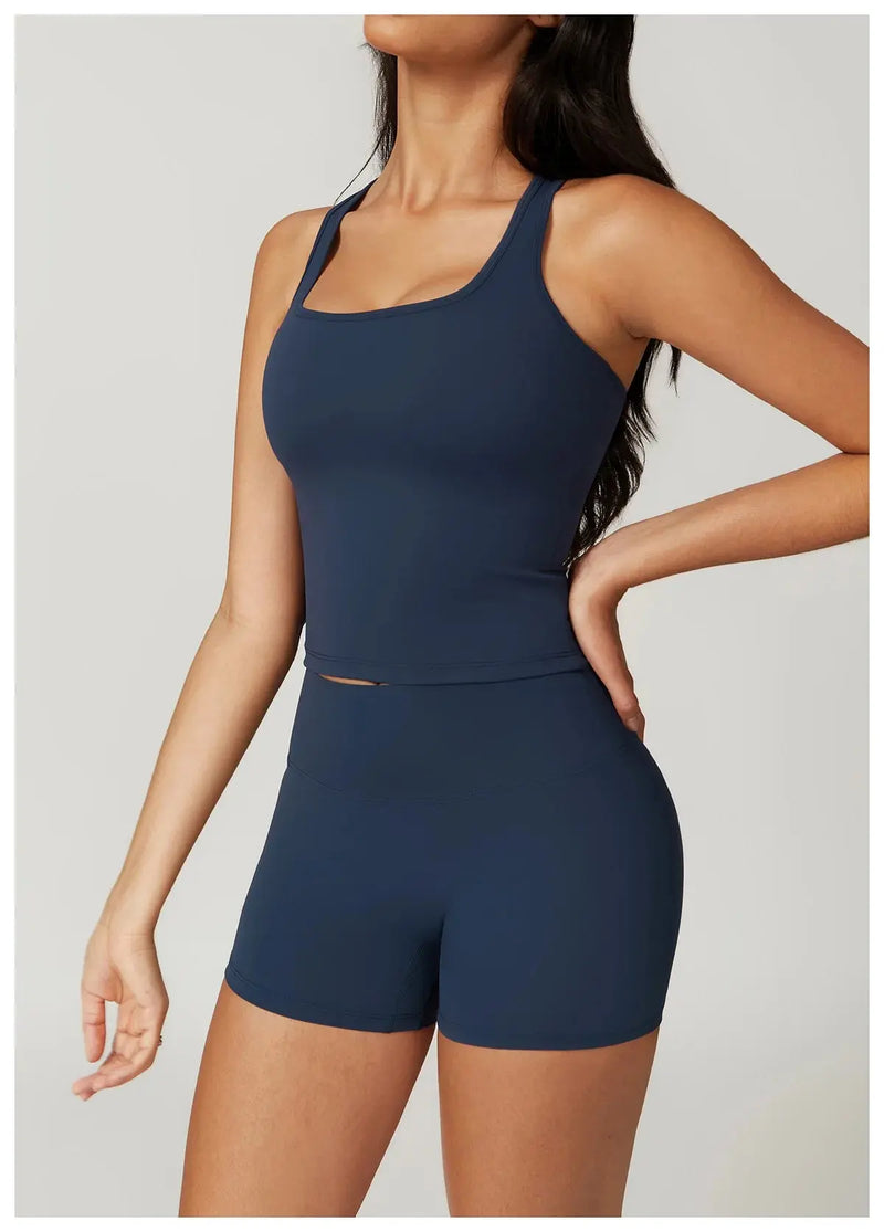 Brassière de sport courte