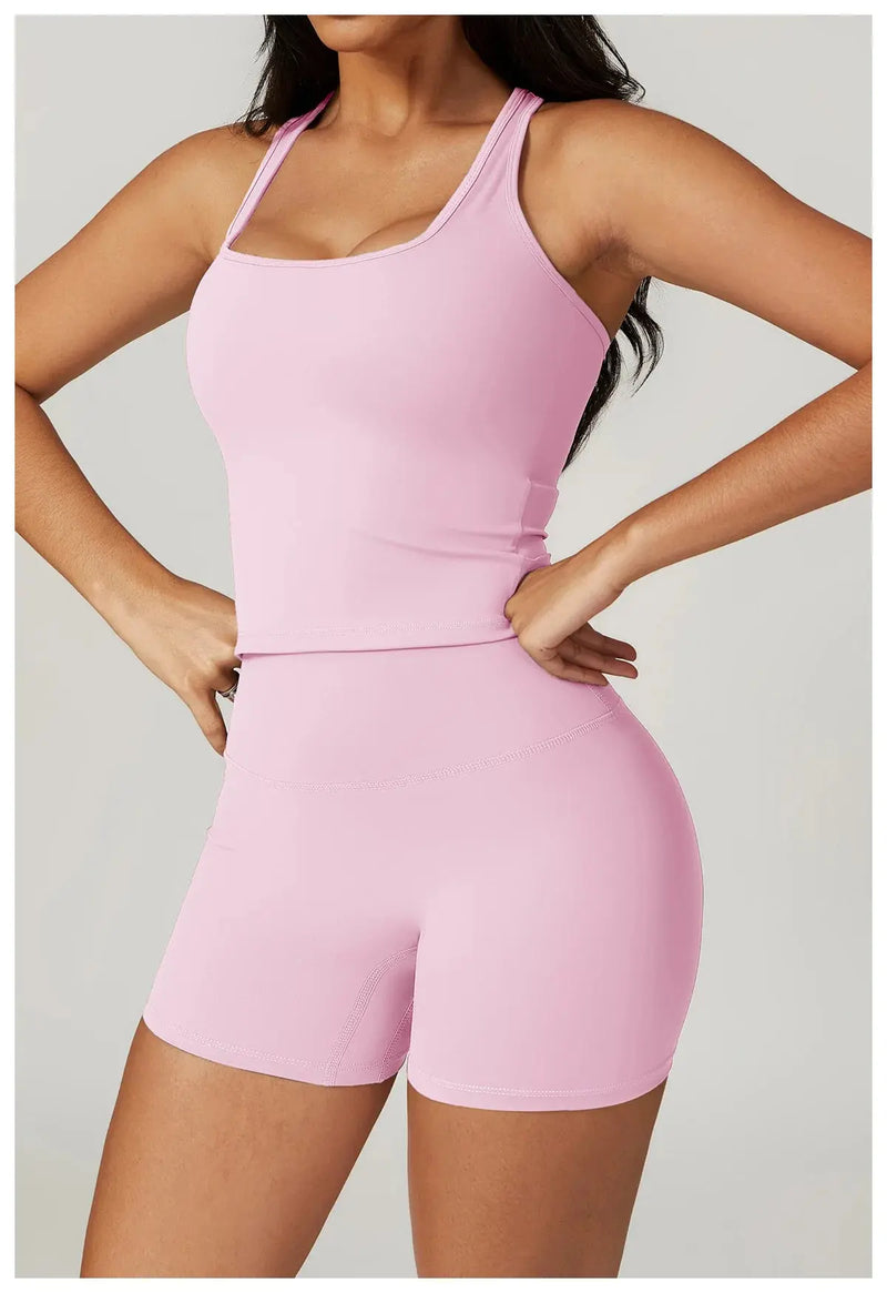 Brassière de sport courte