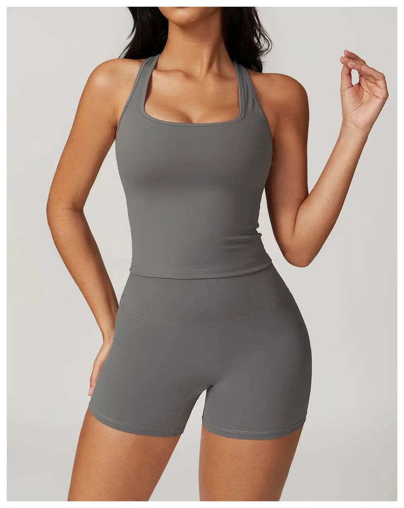 Brassière de sport courte