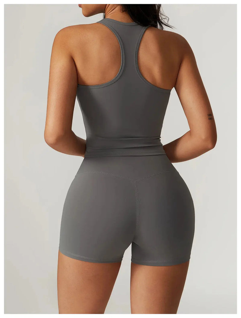 Brassière de sport courte