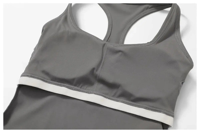 Brassière de sport courte