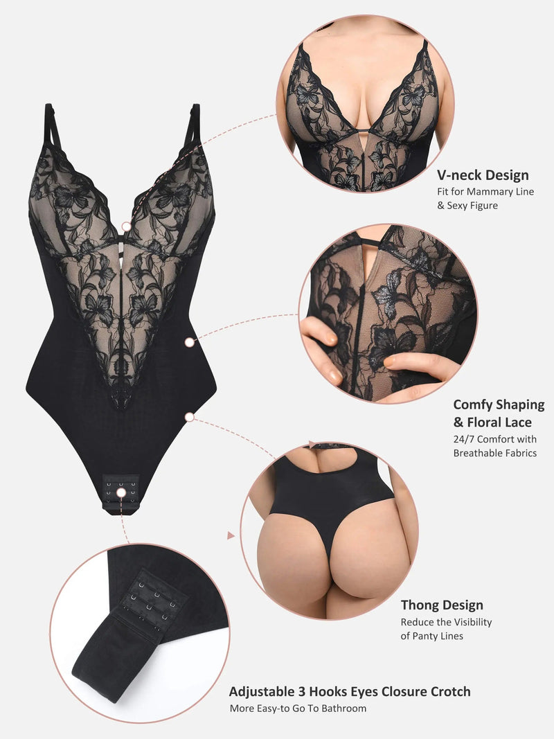 Body en Dentelle String