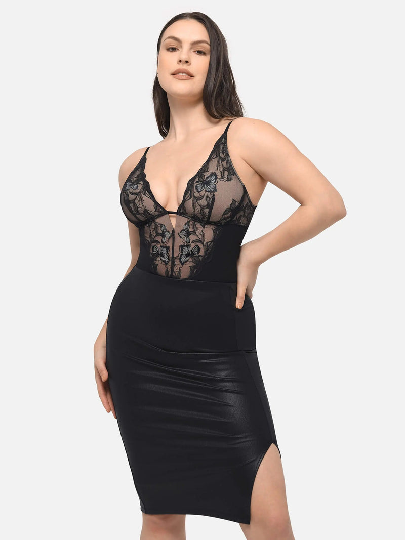Body en Dentelle String