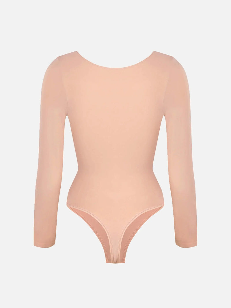 Body sans couture à manches longues