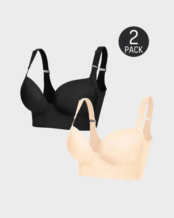 Soutien-gorge Push Up en Nylon ( 2 Pack )