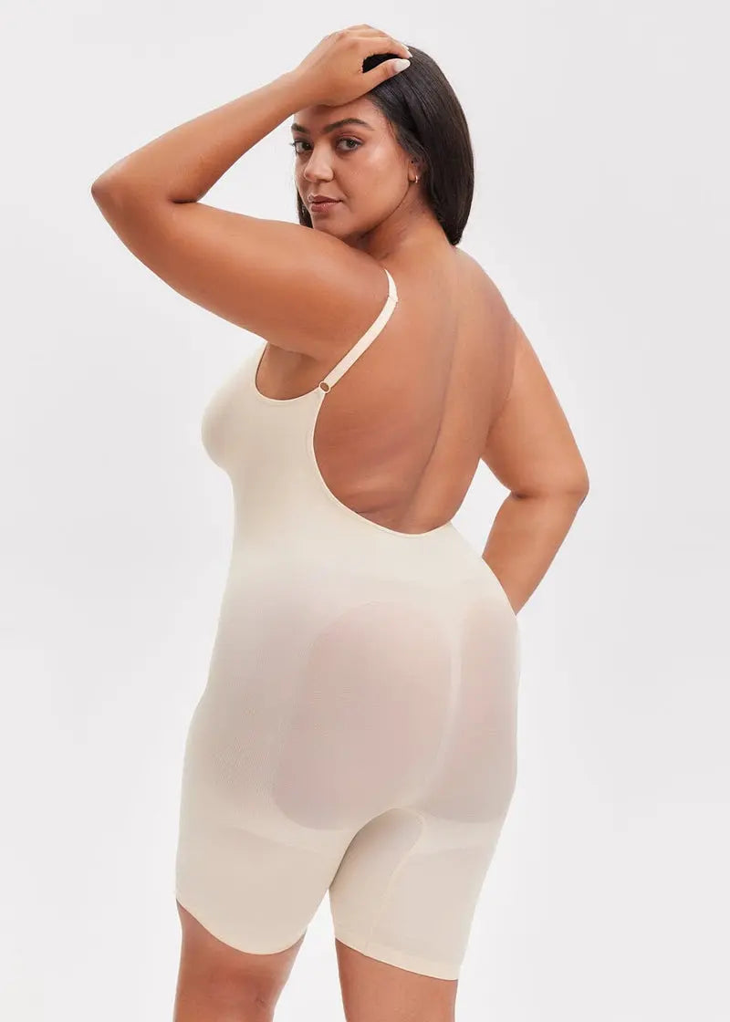 Body à Dos Ouvert avec Cuisses