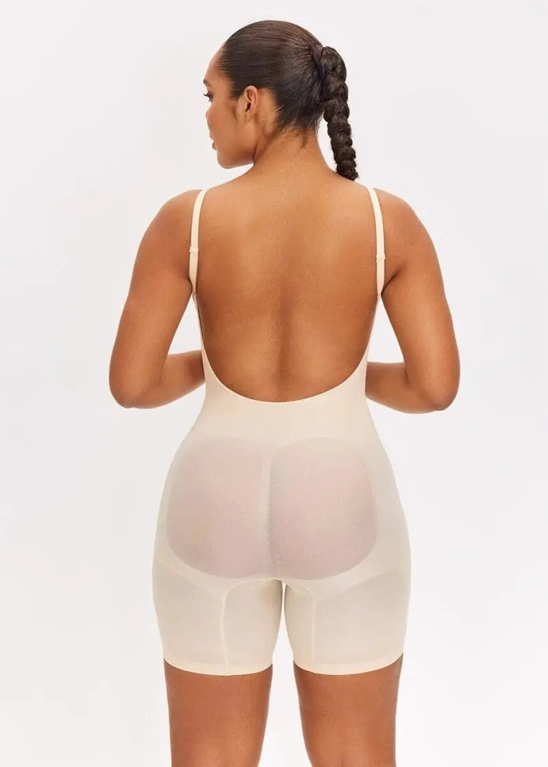 Body à Dos Ouvert avec Cuisses