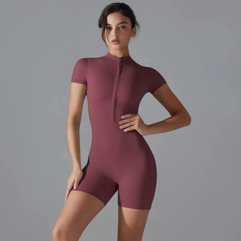Combinaison de Yoga Courte