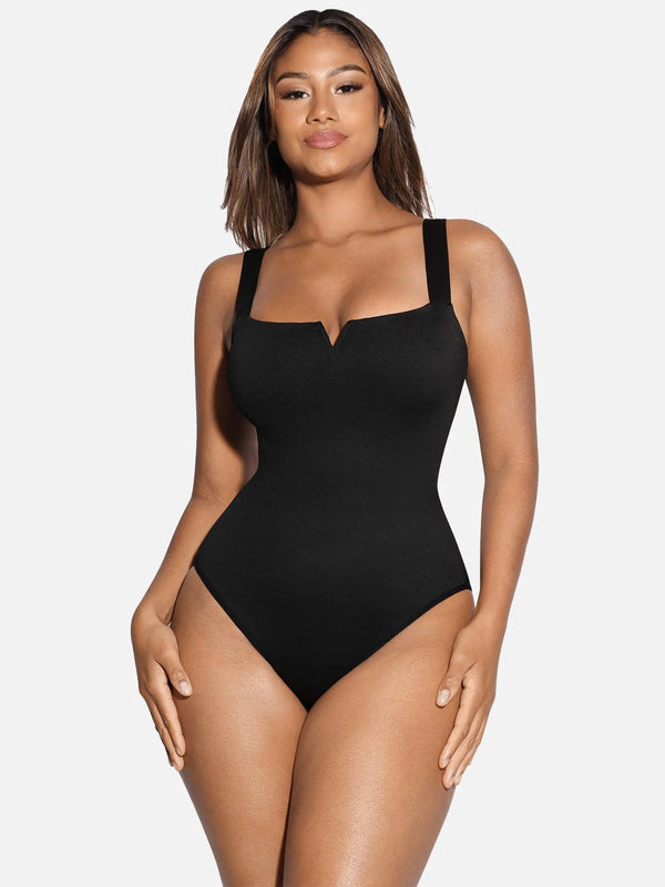 Body à Encolure Carrée
