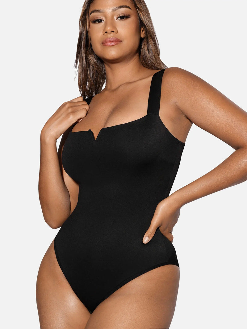 Body à Encolure Carrée