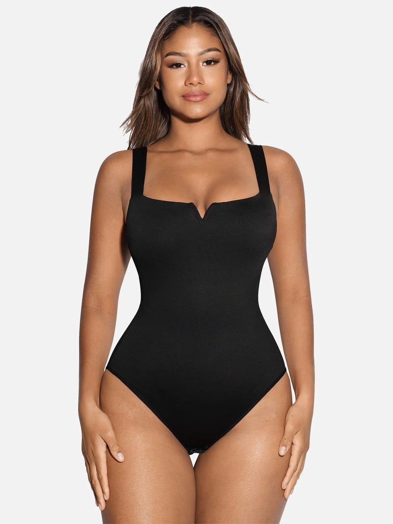 Body à Encolure Carrée