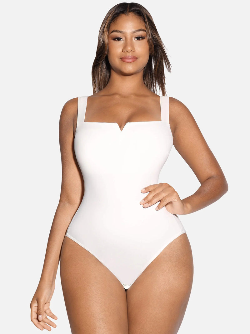 Body à Encolure Carrée