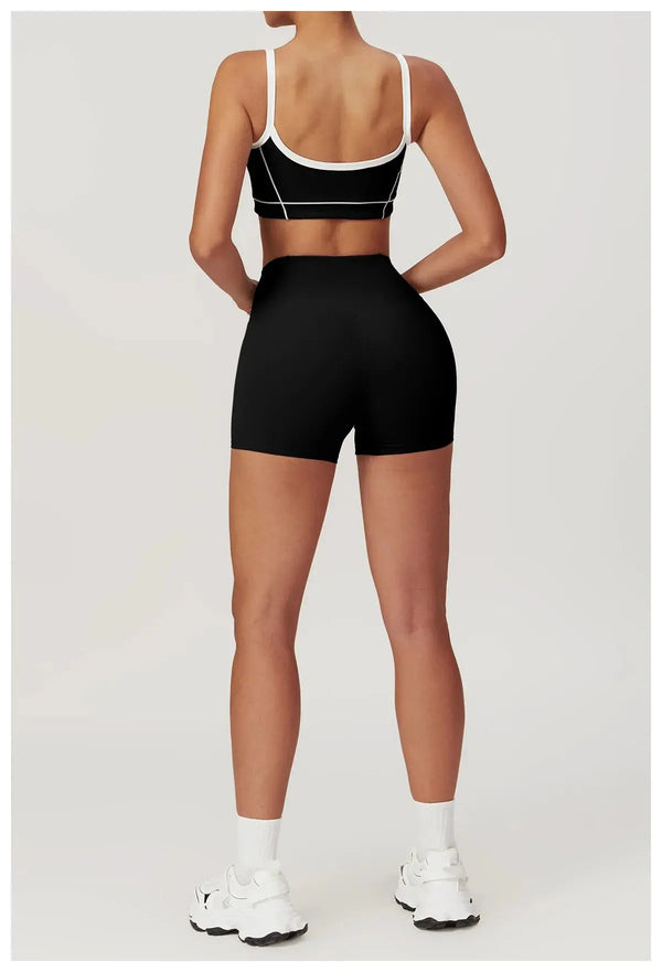 Haut Rayé & Shorts | Ensemble