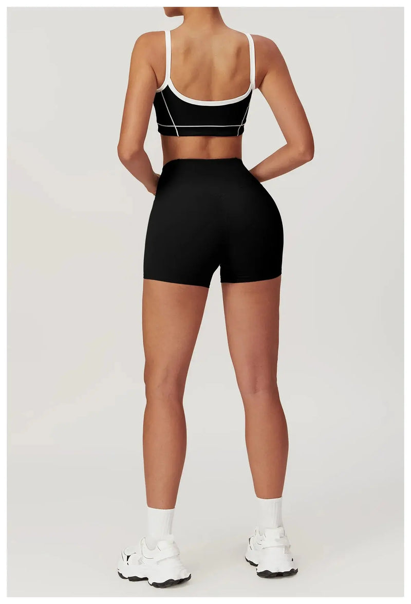 Haut Rayé & Shorts | Ensemble